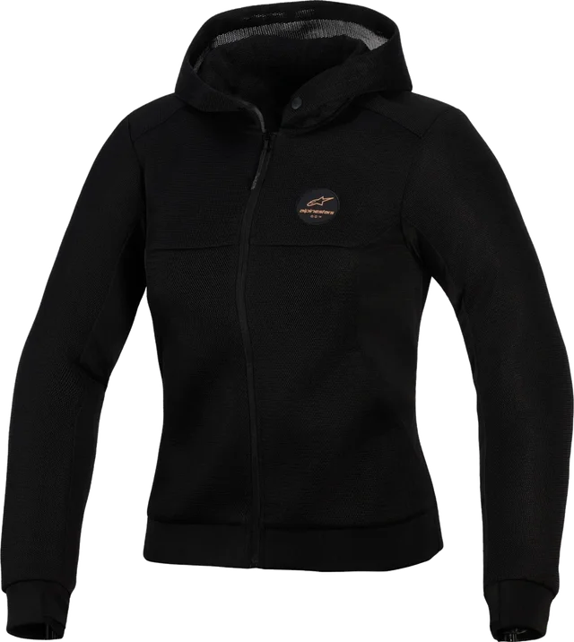 Alpinestars Stella Chrome Super Airflow Hoodie - Black / Copper, Black / Copper