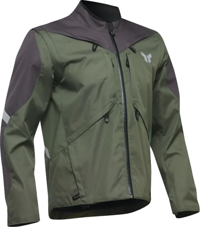 Thor MX Terrain Men's Street Jackets, army charcoal