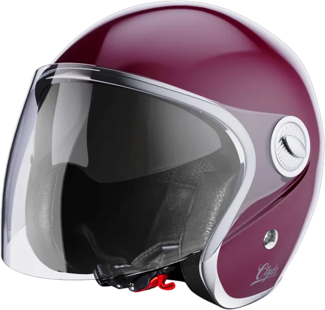 Stormer Clyde Helmet Burgundy Gloss