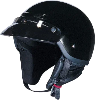 Z1R Drifter Half Shell Helmet Gloss Black