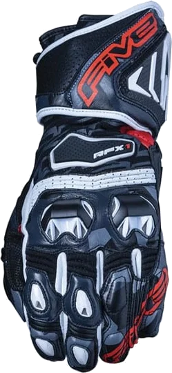 FIVE RFX1 Replica Camo / Red Gloves