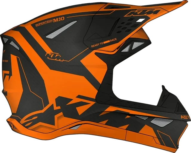 Alpinestars KTM PowerWear Alpinestars S-M 10 Helmet ECE+DOT, Grey