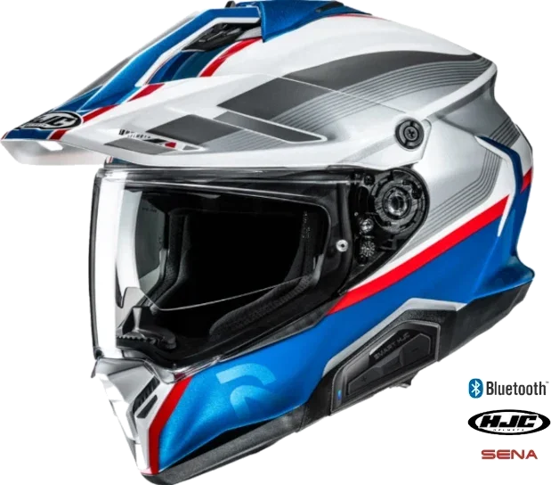 HJC RPHA 60 Dual Sport Bluetooth Helmet Arbre MC21 11b Installed