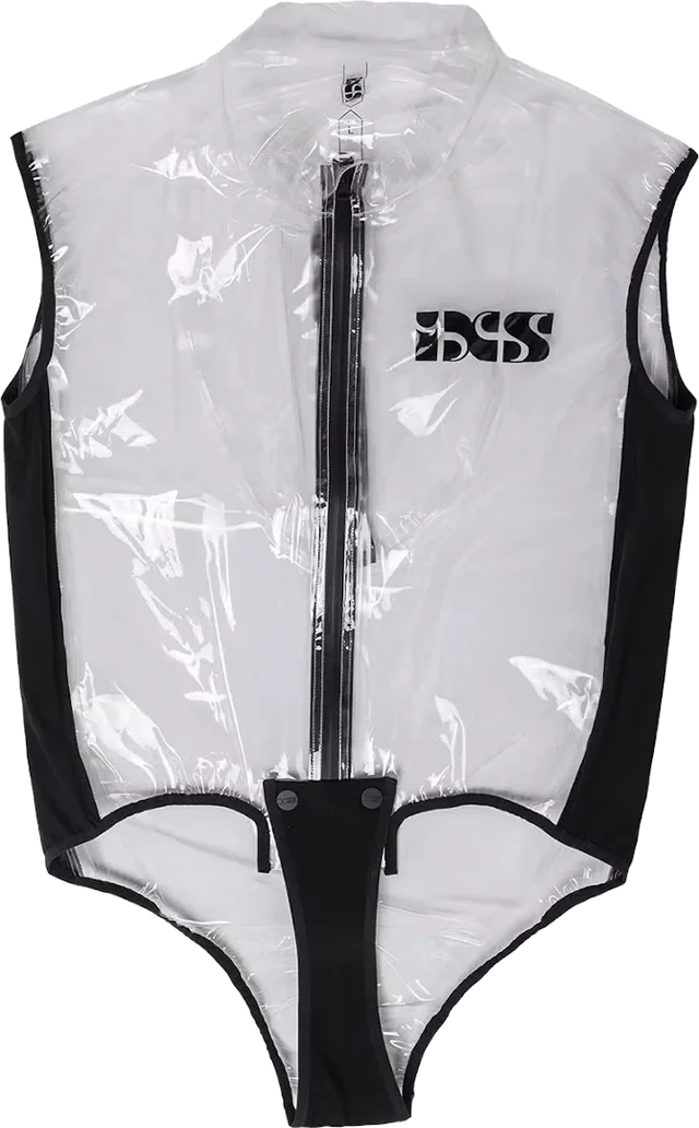 IXS Race 1.0 Rain Vest, transparent