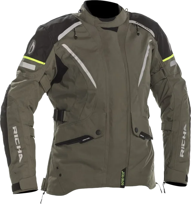 Richa Cyclone Gore-Tex waterproof Ladies Motorcycle Textile Jacket, black