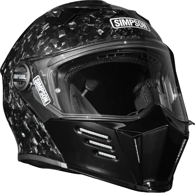 Simpson Mod Bandit Forged Carbon Helmet, Carbon
