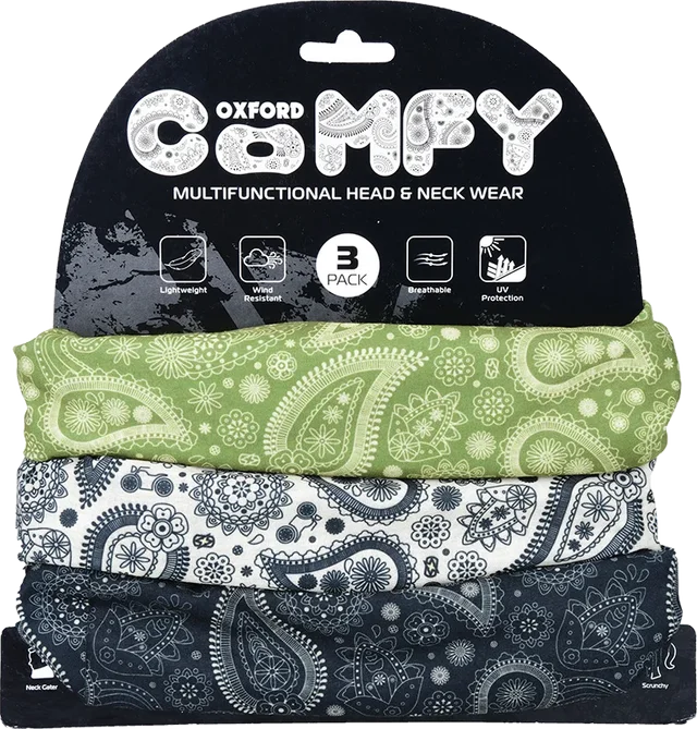 Oxford Comfy 3 Pack - Oxford Paisley