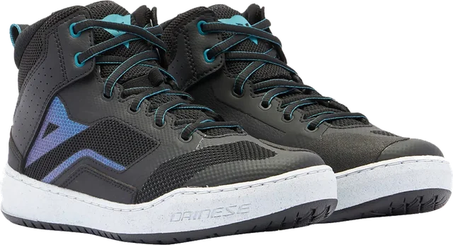 Dainese Ladies Suburb Air Boots - Black / White / Harbour Blue, Black / White / Harbour Blue