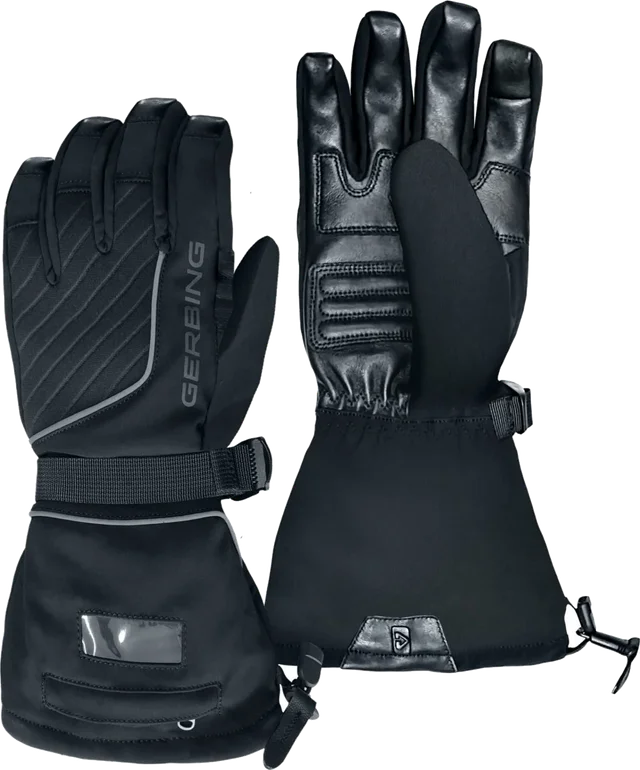 Gerbing 12V GT5 Hybrid Heated Gloves, Black