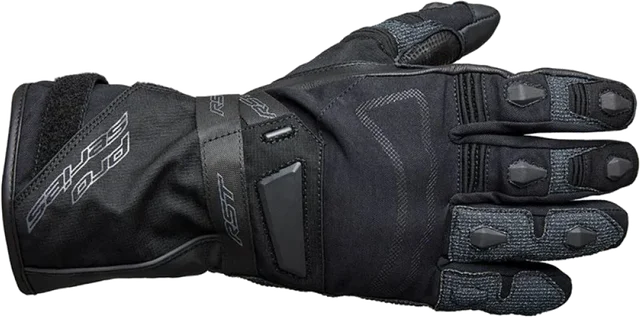 RST Ranger CE Mens Waterproof Gloves Black Black, Black