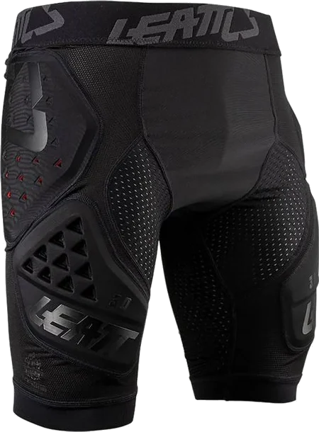 Leatt 3DF 3.0 Impact Shorts, Black