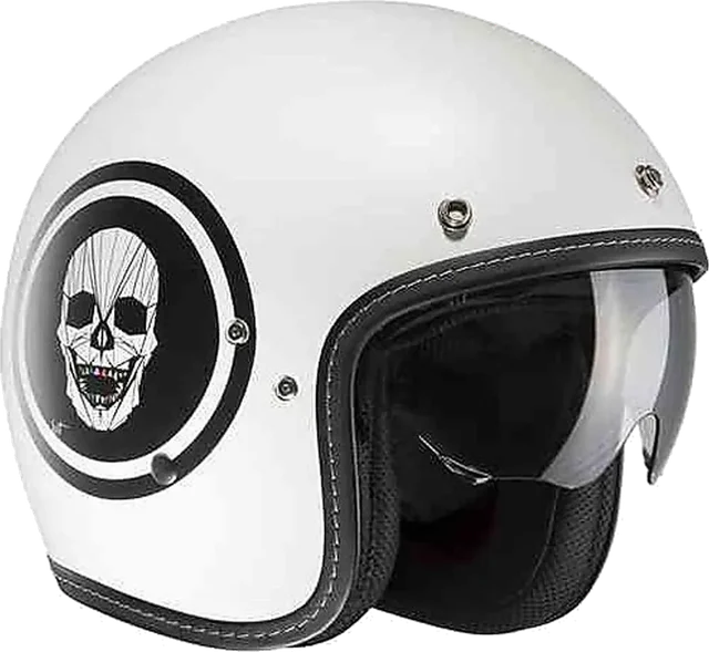 HJC FG-70S Apol MC10SF Helmet White/Black