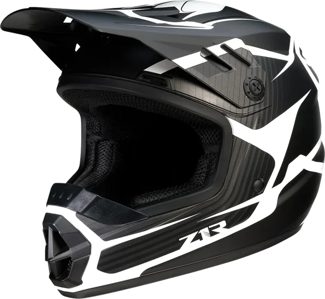 Z1R Rise Flame Youth Helmet, black