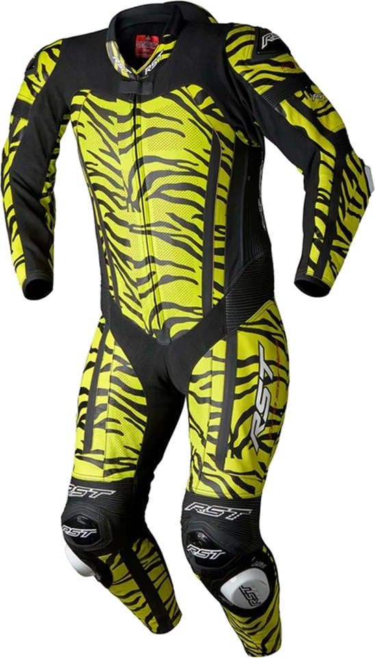 RST Pro Series Evo Airbag One Piece Suit Tiger Fluo