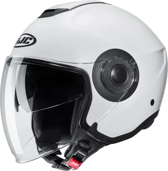 HJC I40 Helmet Semi Flat Pearl White, semi flat pearl white