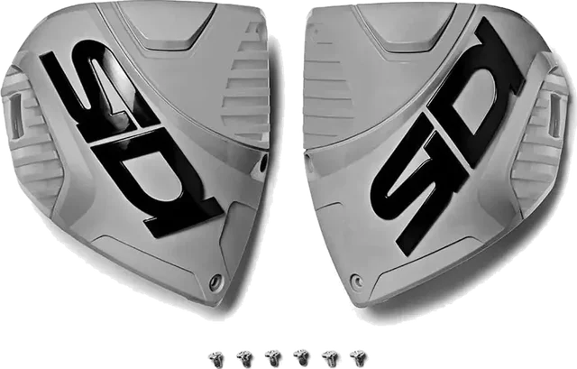 Sidi Crossfire 3 Shin Plate Ash / Ash / Black - Pair