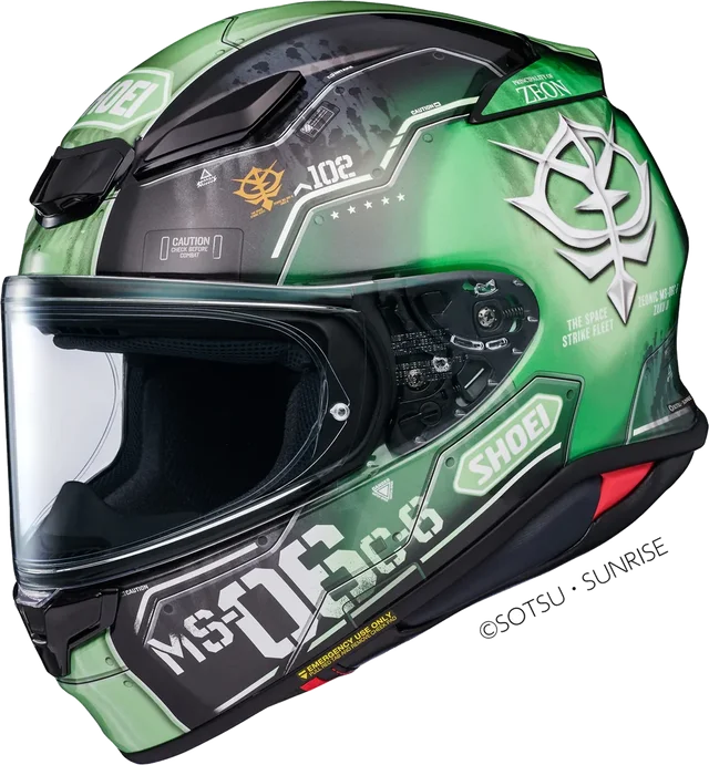 Shoei NXR2 -06C-6 Zaku II TC-4 Helmet