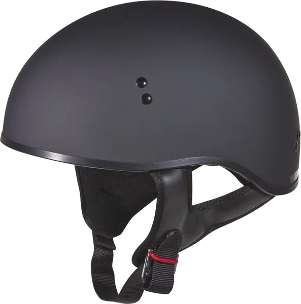 GMAX GM-45 Naked Half Helmet, Black