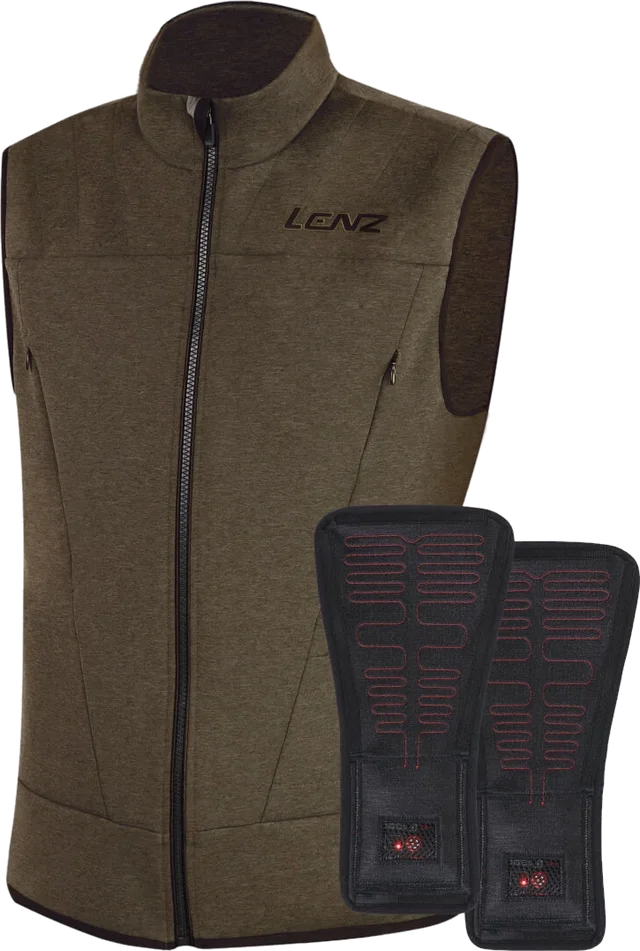Lenz Heat Vest 2.0 Heated Vest, grey/black