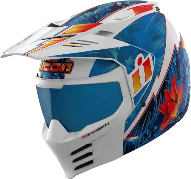 Icon Elsinore Kaonohi Helmet CLOSEOUT, blue