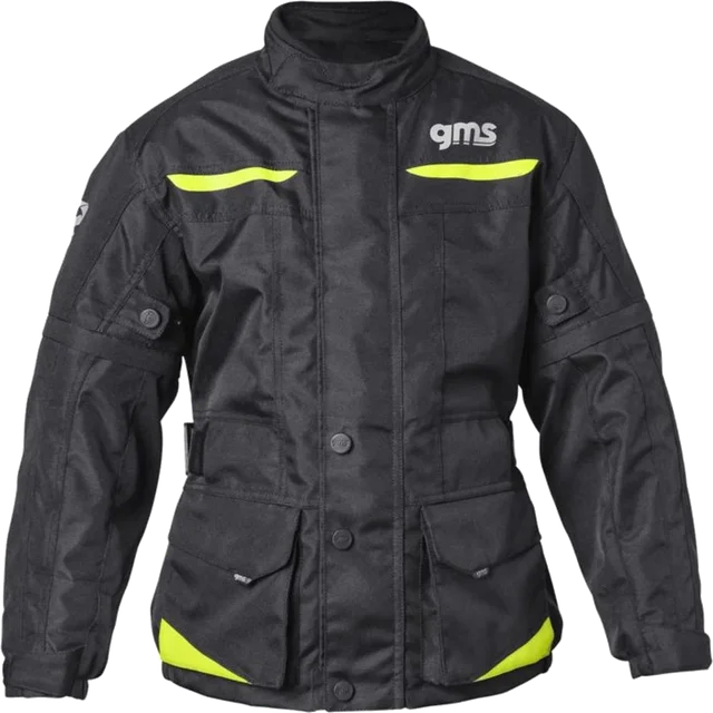 GMS GEAR WATERPROOF JUNIOR, Noir/Jaune fluo