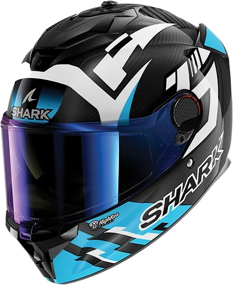 SHARK SPARTAN GT PRO CARB ZARCO DWB, blue black