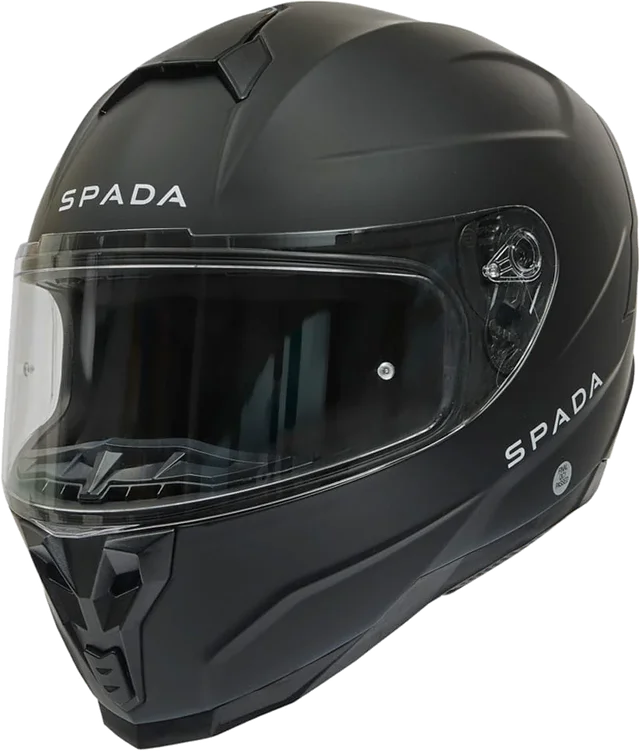Spada Raiden 2 Matt Black Full Face Motorbike Helmet