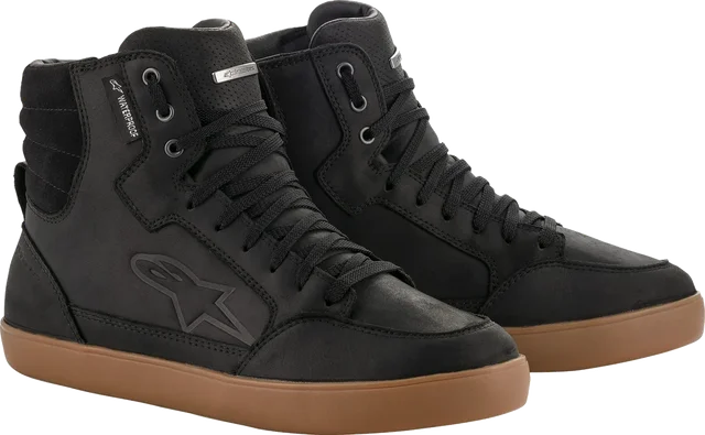 Alpinestars J-6 WP Shoes, Black/Gum