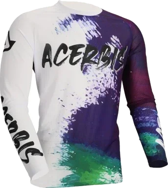 Acerbis JERSEY J-WINDY VENTED BRUSH, white purple