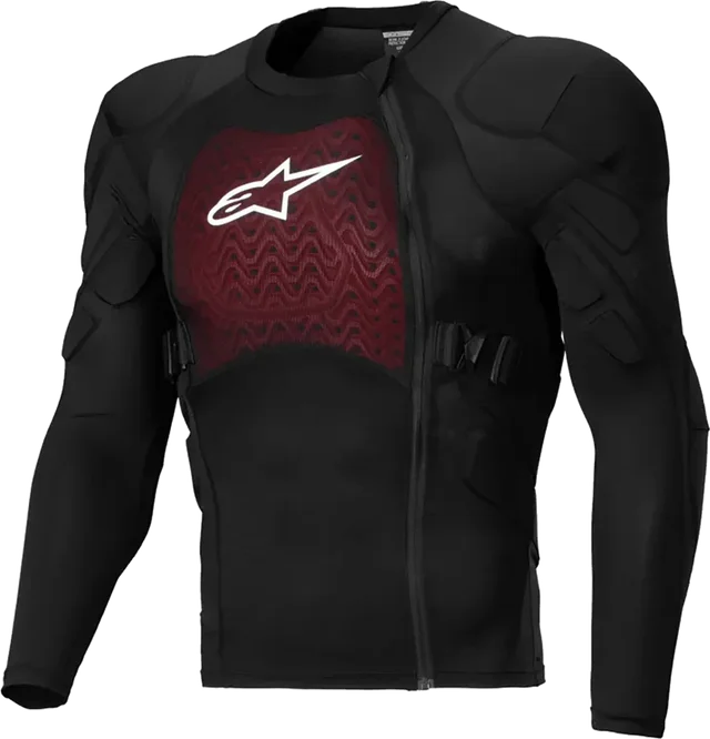 Alpinestars Bionic Plasma LT Long Sleeve Protective Jacket, Black / White