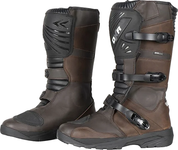 DXR Kruger CE Leather Boots - Brown, Brown