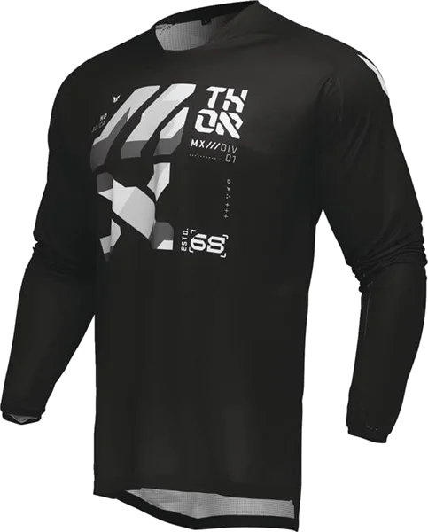 Thor Launchmode Brave Jersey, Black/Gray