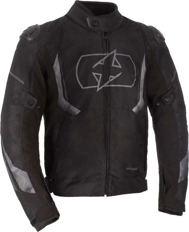 Oxford Clothing Oxford Omega 1.0 Dry2Dry Textile Jacket - Stealth Black, Stealth Black