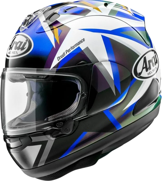 Arai Corsair-X Vinales-5 Helmet, Black/Blue/White