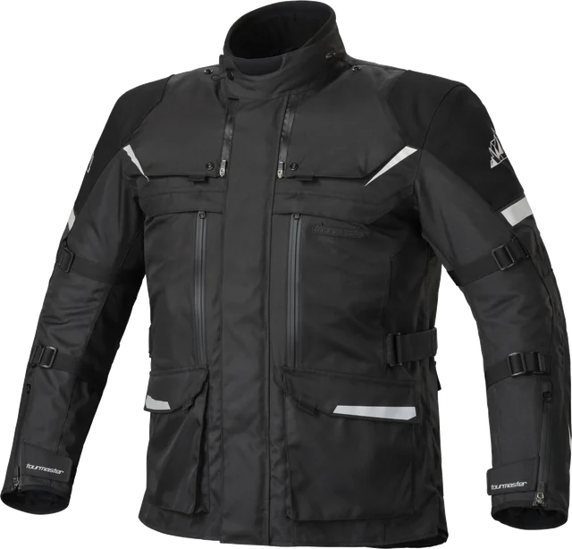 Tourmaster Mariner Laminated Jacket, Black Long