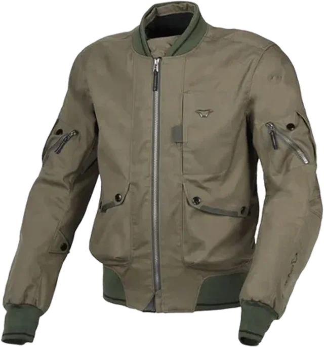 Macna Bastic Textile Summer Jacket Dark Green, Dark Green