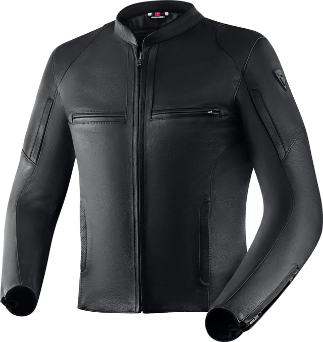 Rebelhorn Runner 3 Motorcycle Leather Jacket, black
