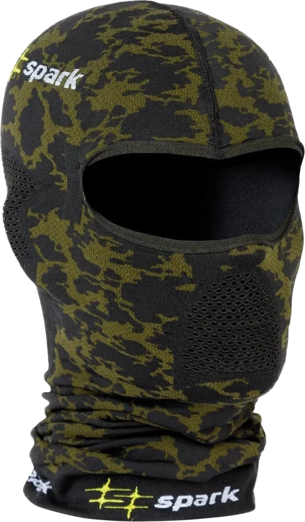 Spark Mono Camo Balaclava, camouflage