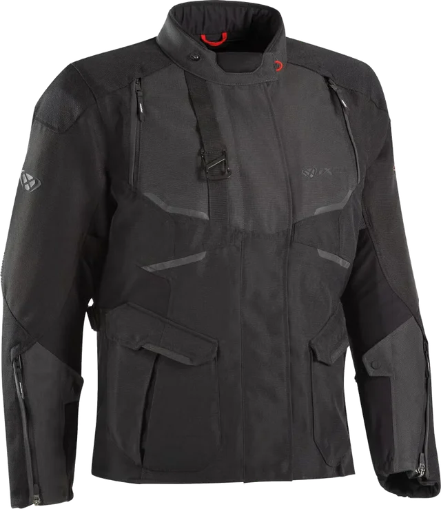 Ixon Eddas C Ladies Motorcycle Textile Jacket, black/anthracite