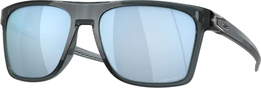 Oakley Leffingwell Sunglasses - Crystal Black - Deep Water Polar