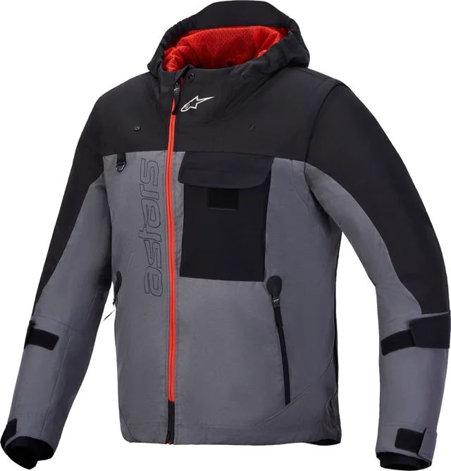 Alpinestars Morfex Parka Waterproof Jacket - Lunar Grey / Black, Lunar Grey / Black