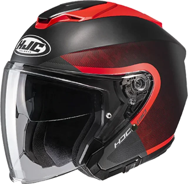 HJC i30 Helmet Dexta MC1SF Black/Red Matt
