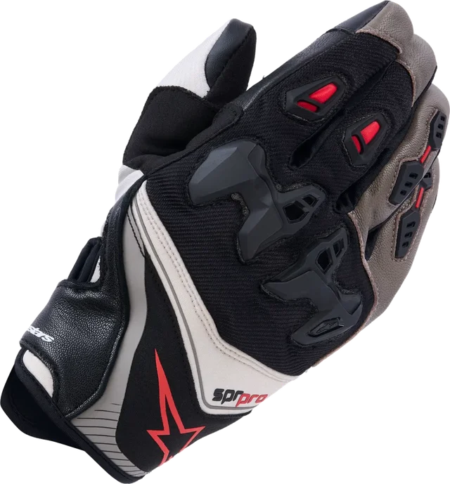 Alpinestars SP-R Pro Gloves - Walnut / Mastic / Black, Walnut / Mastic / Black