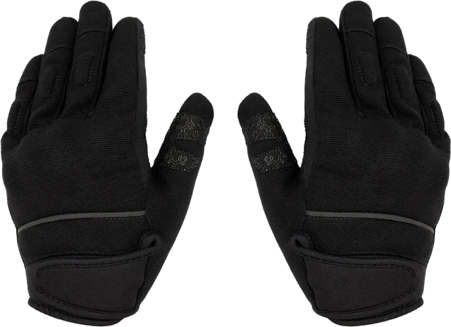 Spada Blade Stealth Black Motorcycle Gloves, Black