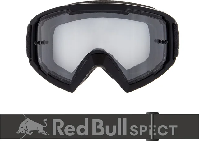Red Bull SPECT Eyewear Whip 002 Motocross Goggles, clear