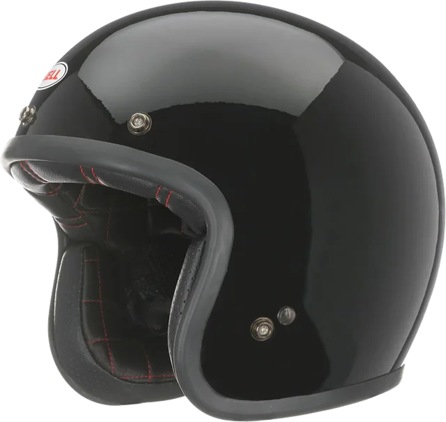 Bell Custom 500 - Solid Black (non ece), black