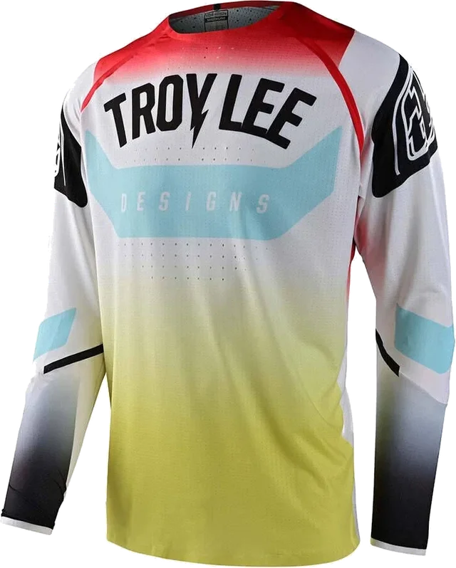 Troy Lee Designs SE Ultra Arc Jersey, acid yellow red