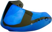 Scorpion Kdf14-2 Exo 390 Visor Mirrored Blue