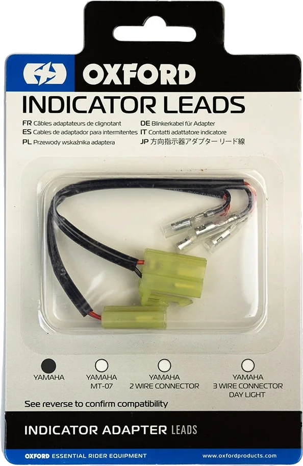 Oxford Indicator Leads - Yamaha