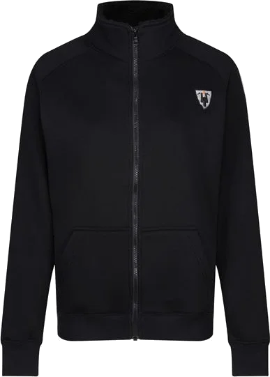 MotoGirl Snug Zippy Sweatshirt - Black, Black
